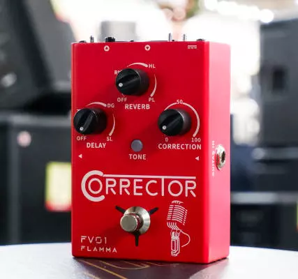 FLAMMA FV01 Correcior Vocal Pitch Correction Effect Pedal 2